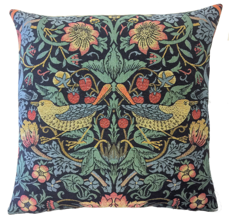 William Morris Strawberry Picker outside
