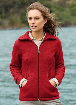 Noble Wilde Tröja i Merino/Possum, Market Day Jacket