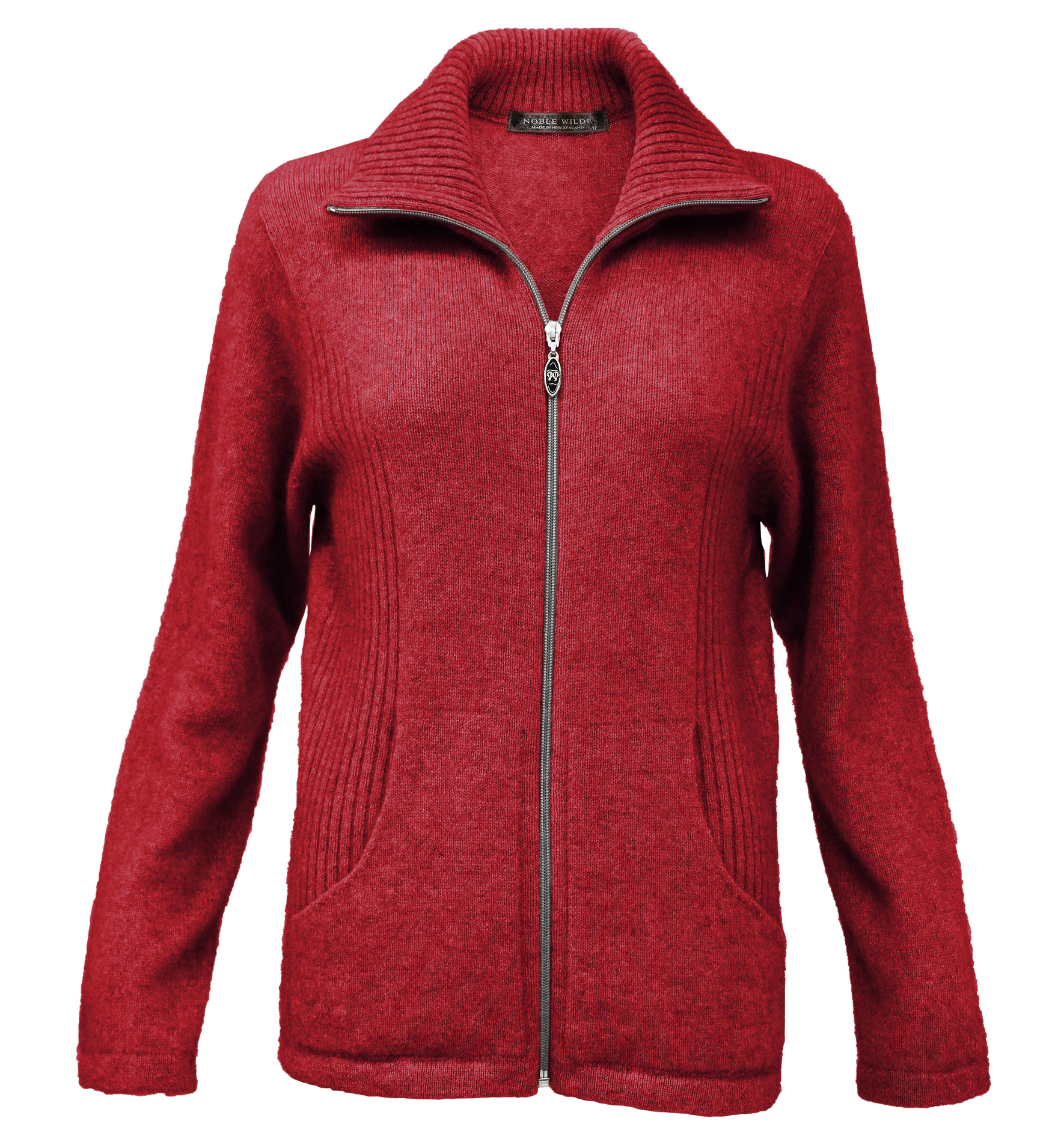 Noble Wilde Tröja i Merino/Possum, Market Day Jacket - 8
