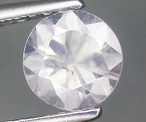 Hermosa piedra de reemplazo fina de circón blanco redondo de 5,7 mm para diamante blanco