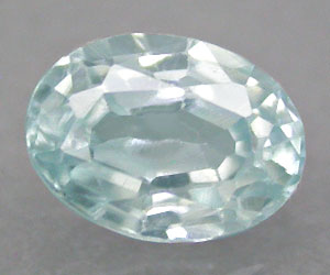 Brillante hermosa piedra preciosa de circón azul natural genuino - 2