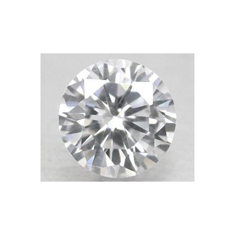 Brillante hermosa piedra de circonita blanca redonda de 7 mm de calidad perfecta
