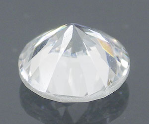 Brillante hermosa piedra de circonita blanca redonda de 6 mm de calidad perfecta - 2