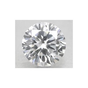 Brillante hermosa piedra de circonita blanca redonda de 6 mm de calidad perfecta