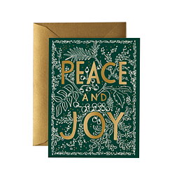 Evergreen Peace Card