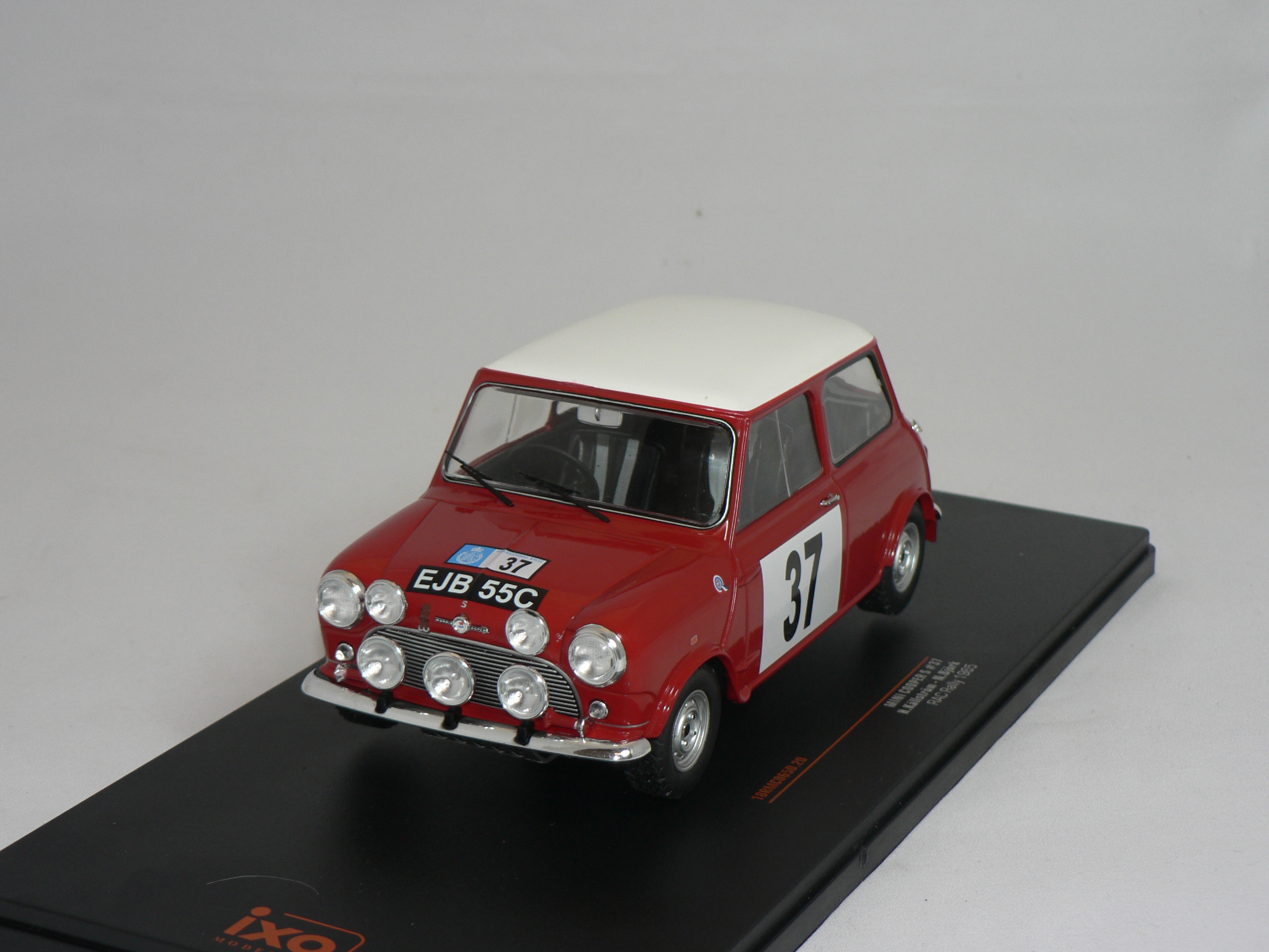 Mini Cooper #37 ( RAC Rally1965 H.Källström/N.Björk ) 1:18  Ixo