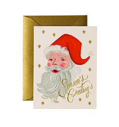 Greetings from Santa Card