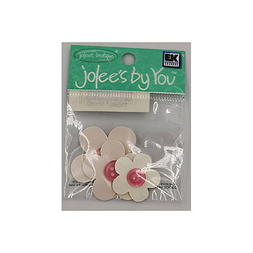 EK Success Stickers Jolee's By You Mini - Flower Button Pink