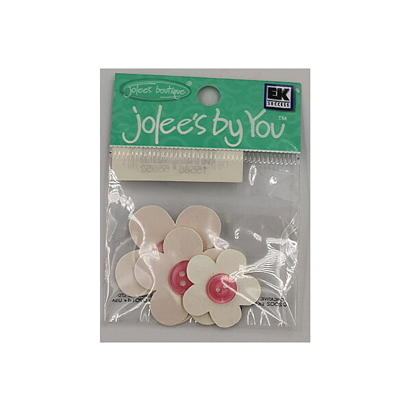 EK Success Stickers Jolee's By You Mini - Flower Button Pink