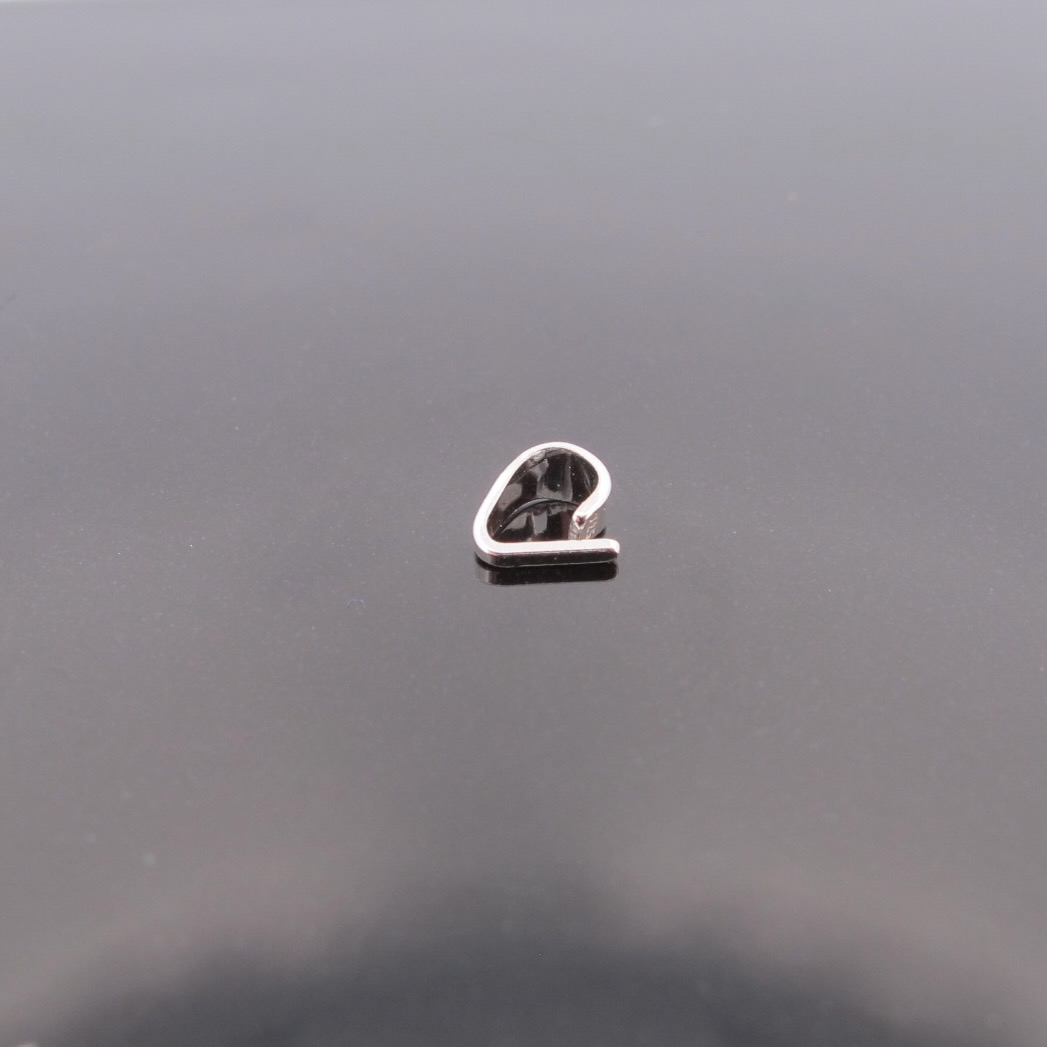 Trekantsögla 5x2.5mm i Äkta Silver - 7