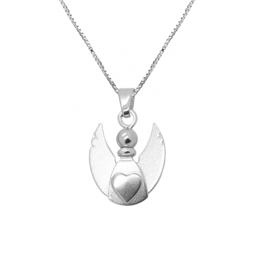 Trekantsögla 5x2.5mm i Äkta Silver - 3