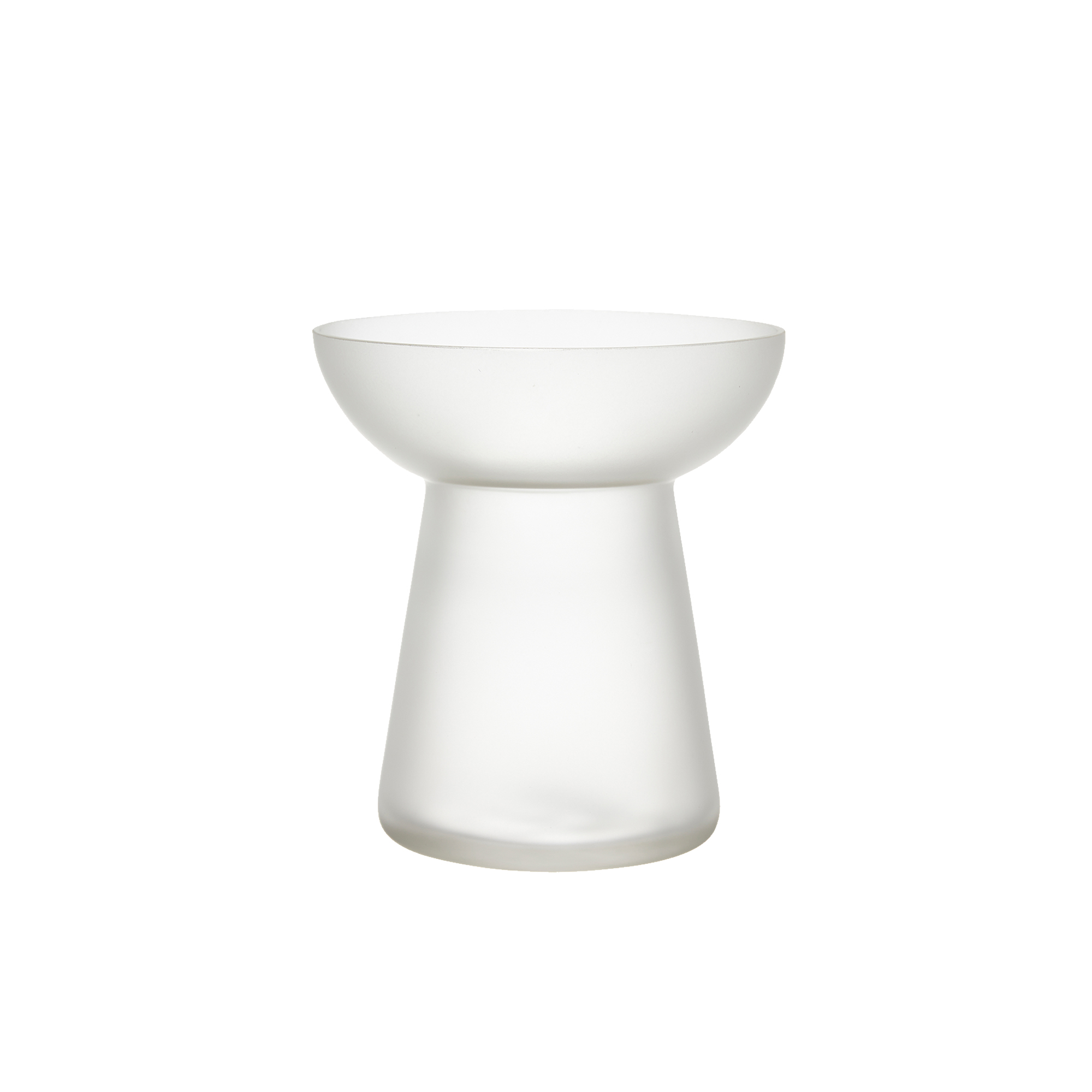 Hyacinth vase - Bulb vase - Glass vase - Frost - Wide - 2