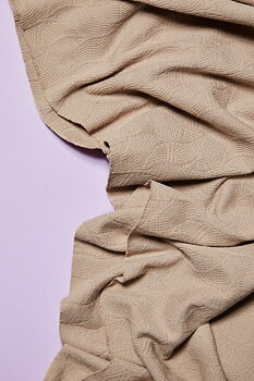 LEAF JACQUARD - BEIGE