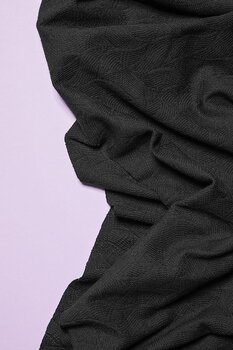 LEAF JACQUARD - BLACK