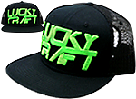 Lucky Craft Snap Back - Pop Black & Green