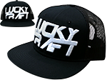 Lucky Craft Snap Back - Pop Black & White