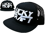 Lucky Craft Snap Back - Pop Black & White