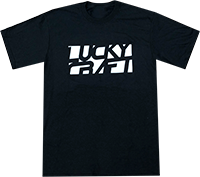Lucky Craft T-shirt Black Stl L