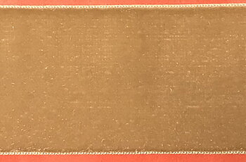 Beige sammetsband 37mm