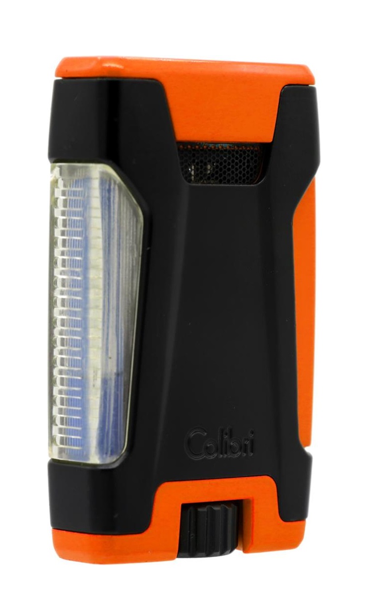 Colibri Rebel Double Torch Lighter Orange - 2