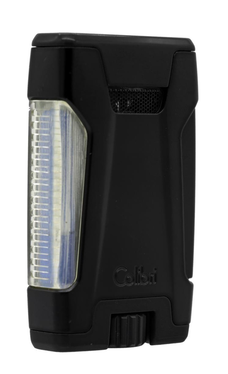 Colibri Rebel Double Torch Lighter Black - 2