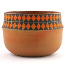スティグ・リンドベリ  Silurシリーズ 　チェック柄のボウル  Bowl    20/14cm  1962年