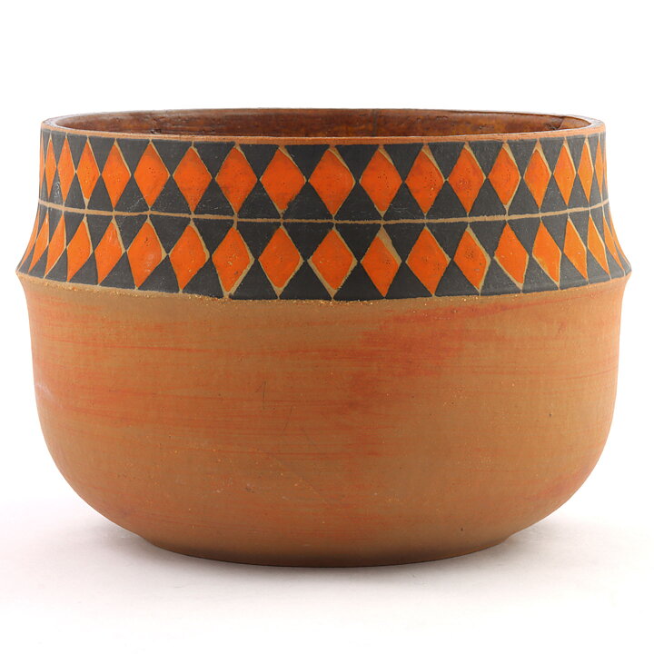 スティグ・リンドベリ  Silurシリーズ 　チェック柄のボウル  Bowl    20/14cm  1962年