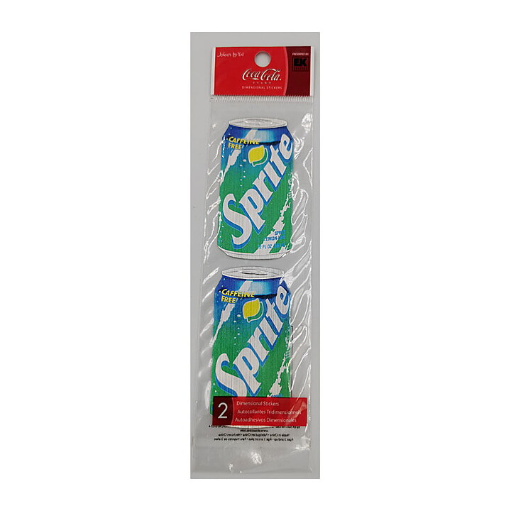 EK Success Stickers Jolee's By You Small - Coca Cola Brand Sprite Cans