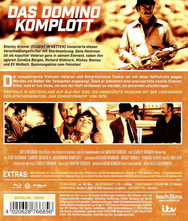 Domino Principle (ej svensk text) (Blu-ray) - 2