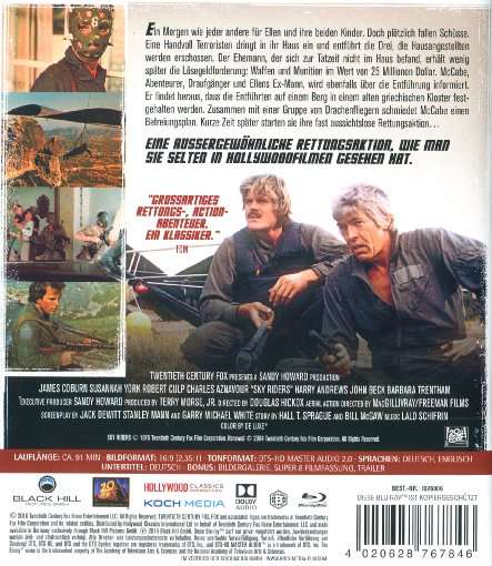 Sky Riders (ej svensk text) (Blu-ray) - 2
