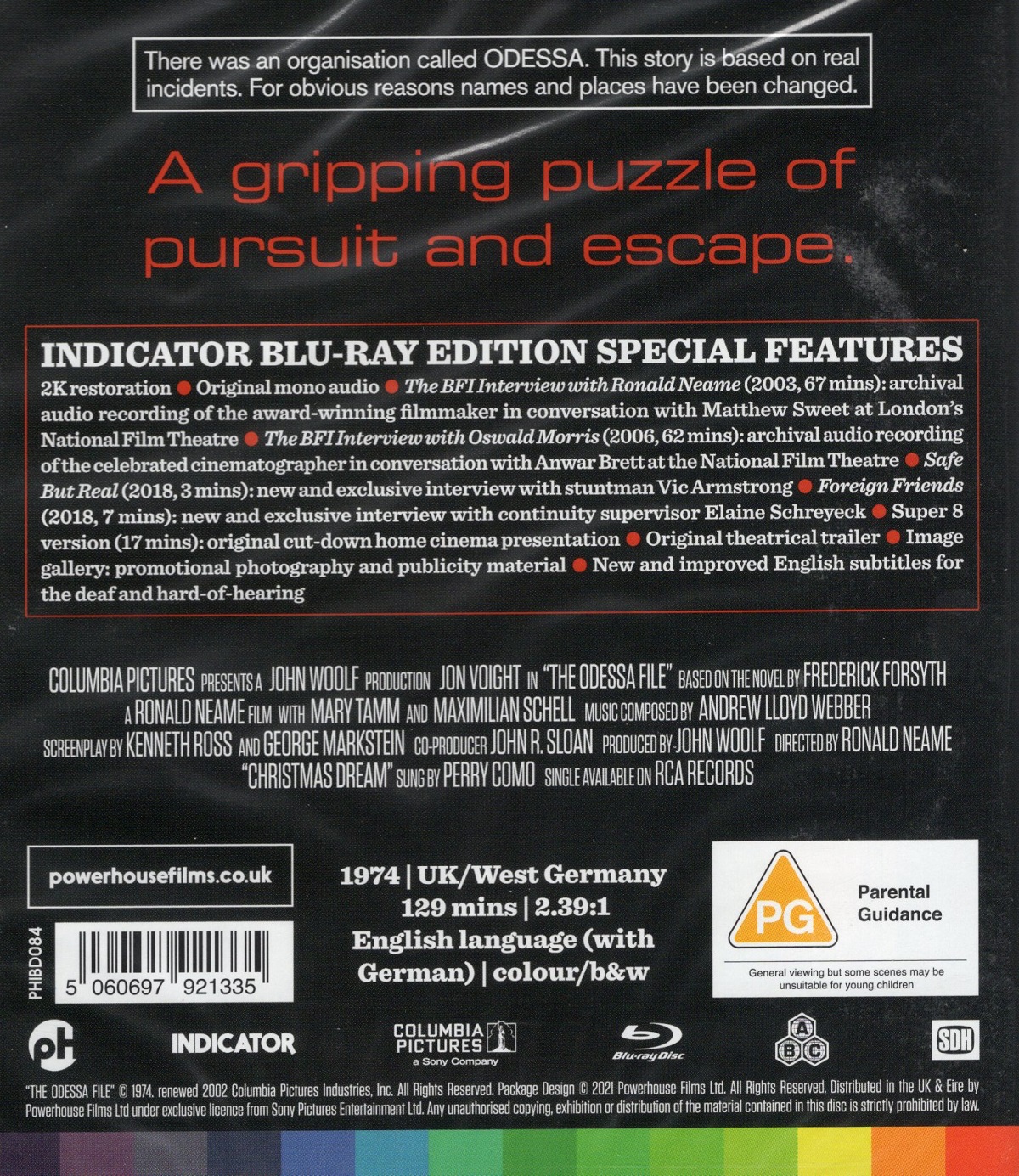 Odessa File (ej svensk text) (Blu-ray) - 2