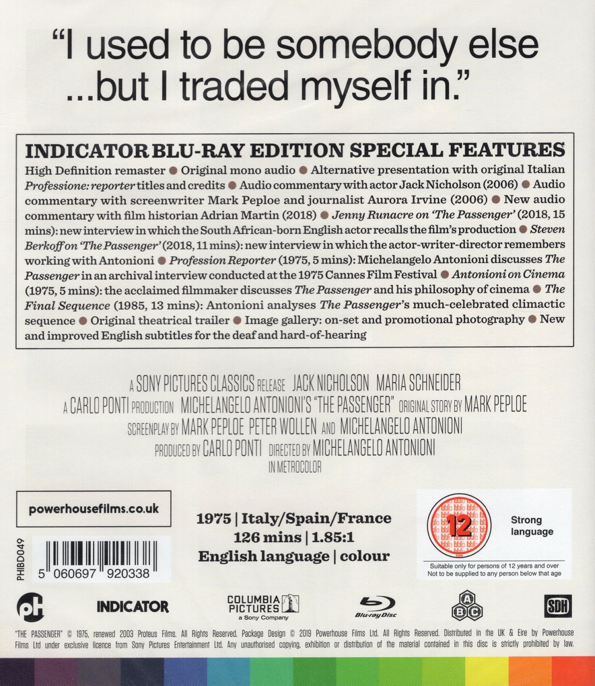 The Passenger (ej svensk text) (Blu-ray) - 2