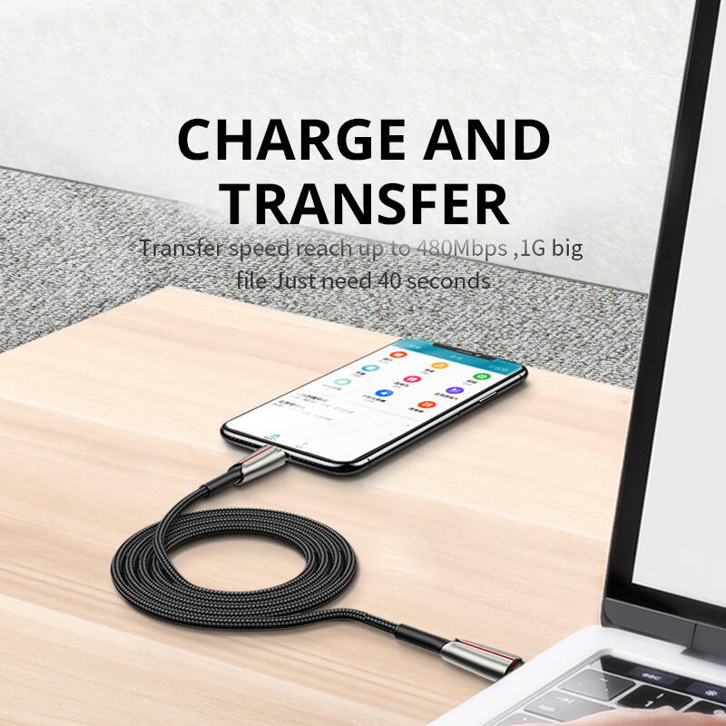 SiGN PD USB-C till Lightning Kabel, 1.2m, 3A, 36W - Svart - 4