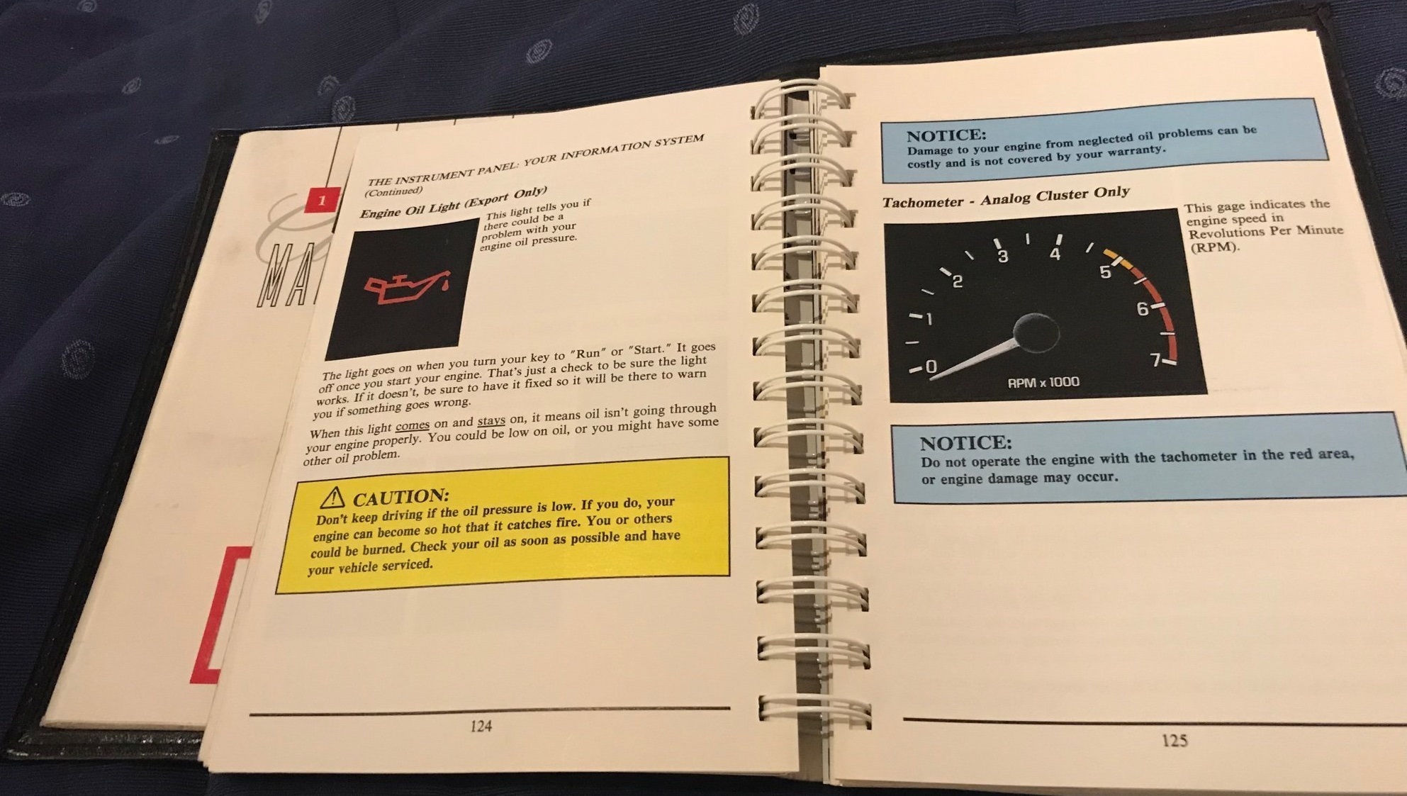 1992 Cadillac Seville Owner's Manual - 3