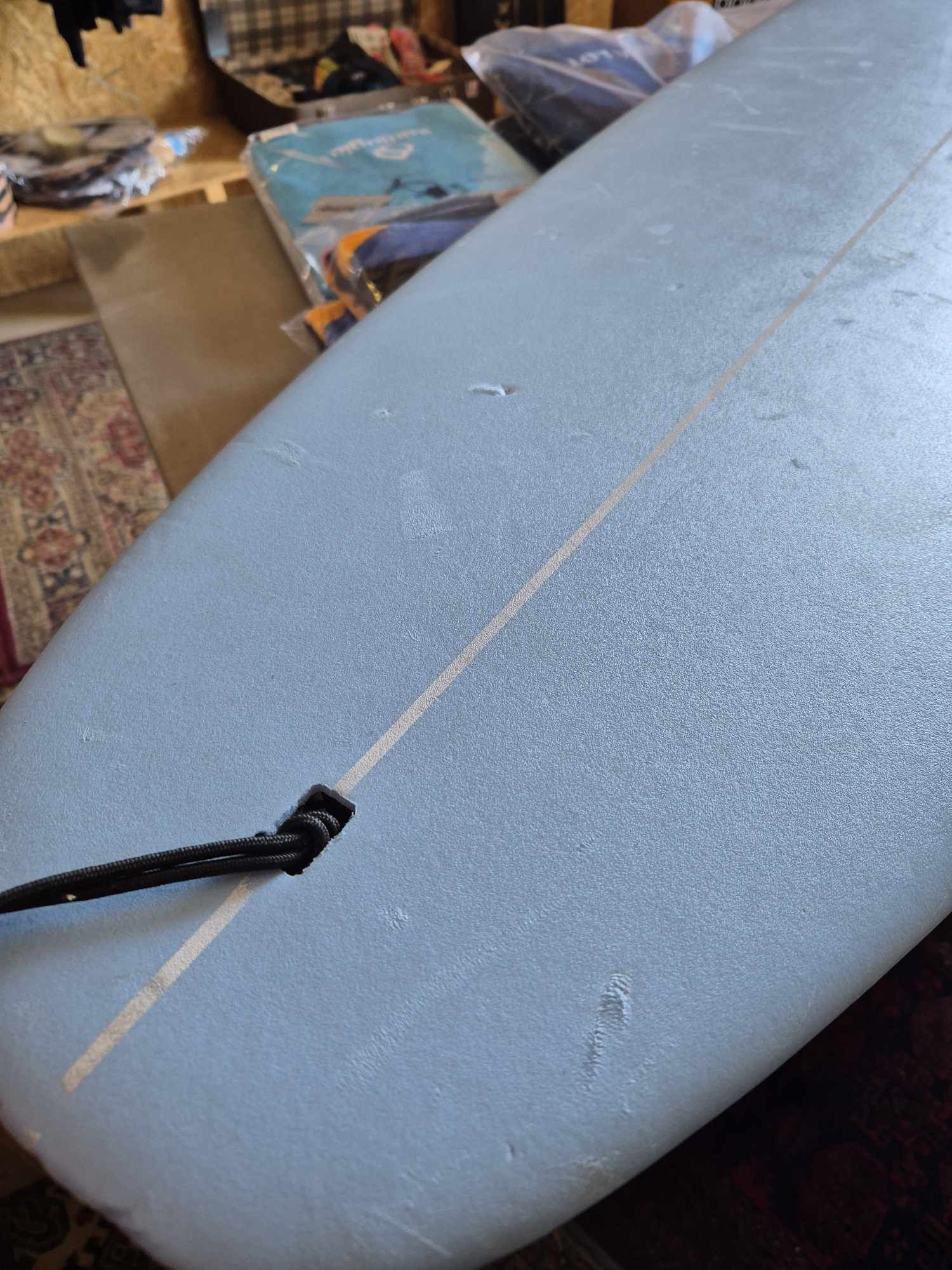 GO Softboard 7.6 Soft Top Surfboard blue -demo - 3