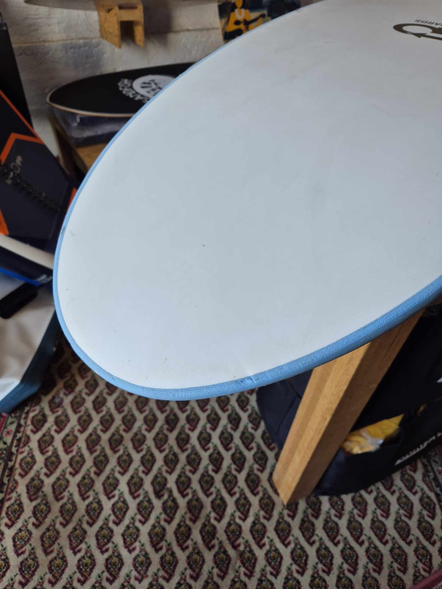 GO Softboard 7.6 Soft Top Surfboard blue -demo - 4