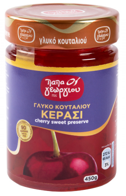 papageorgiou, cherry 450g, dessert