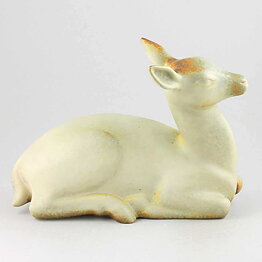 Gunnar Nylund (1950s) White Roe Deer 30 cm