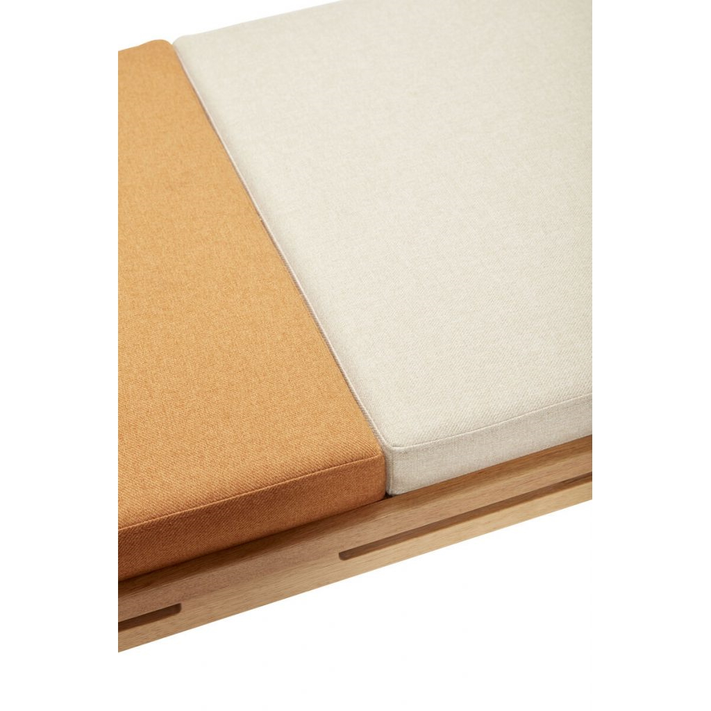 Dagbädd ek orange beige Hubsch - 6