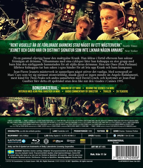 De Förlorade Barnens Stad (Blu-ray) - 2