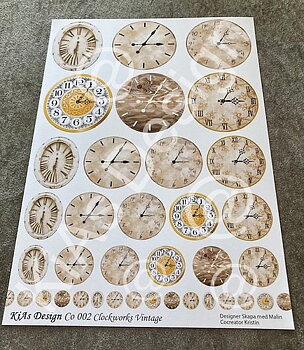 KiAs Design C0 002 Clockworks Vintage