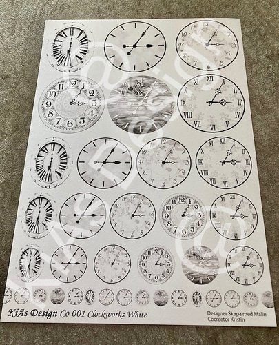 KiAs Design C0 001 Clockworks White