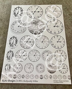 KiAs Design C0 001 Clockworks White
