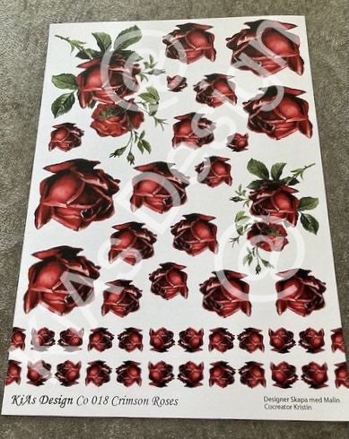 KiAs Design C0 018 Crimson Roses
