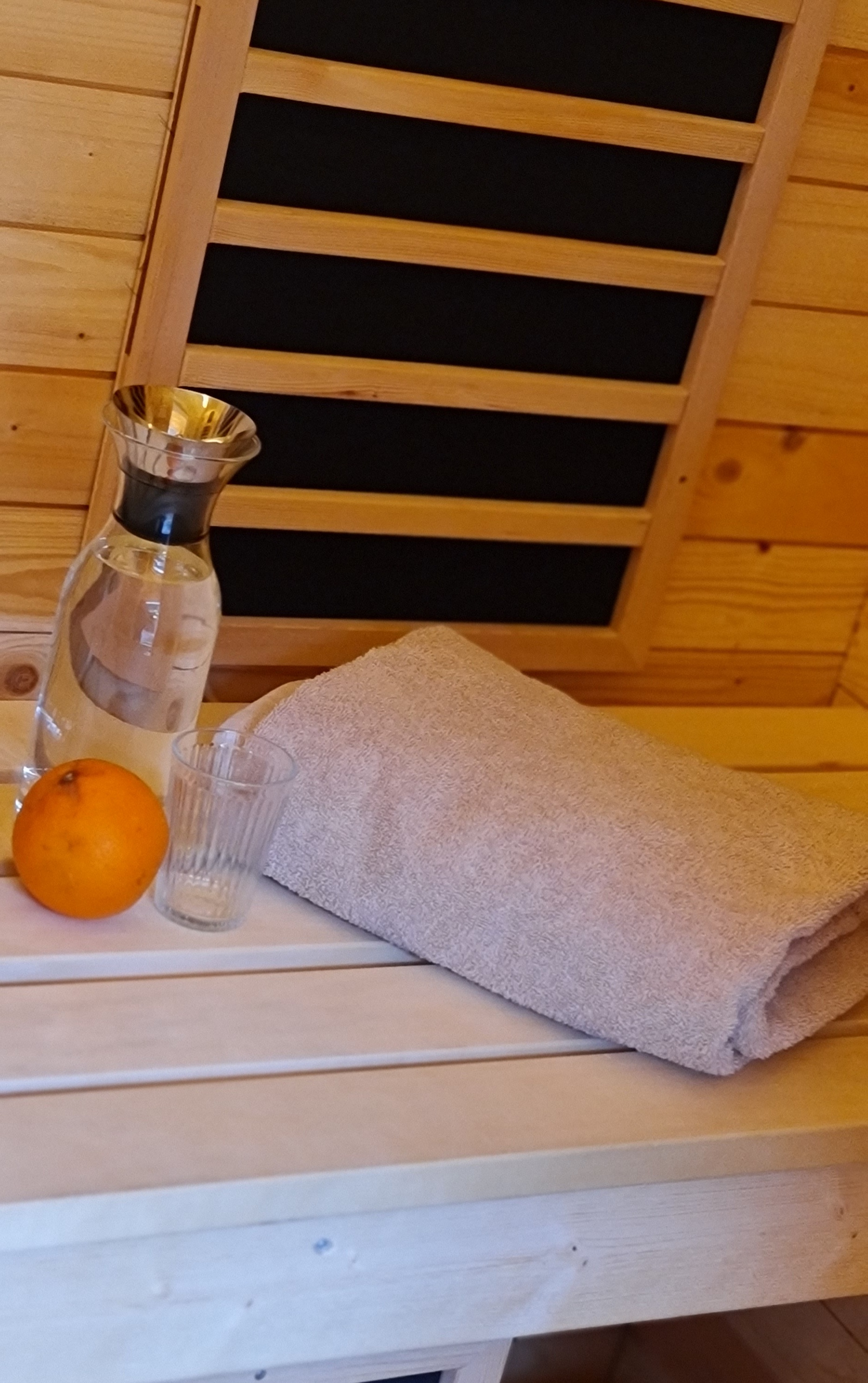 Plus tillval IR Bastu 60 minuter. 