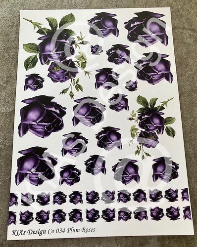 KiAs Design KPCo 034 -Plum Roses