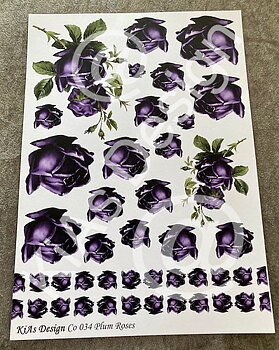 KiAs Design KPCo 034 -Plum Roses