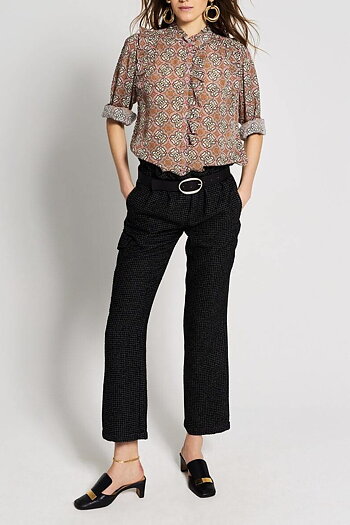 Moliin - Poppy  Blouse Potter`s Clay
