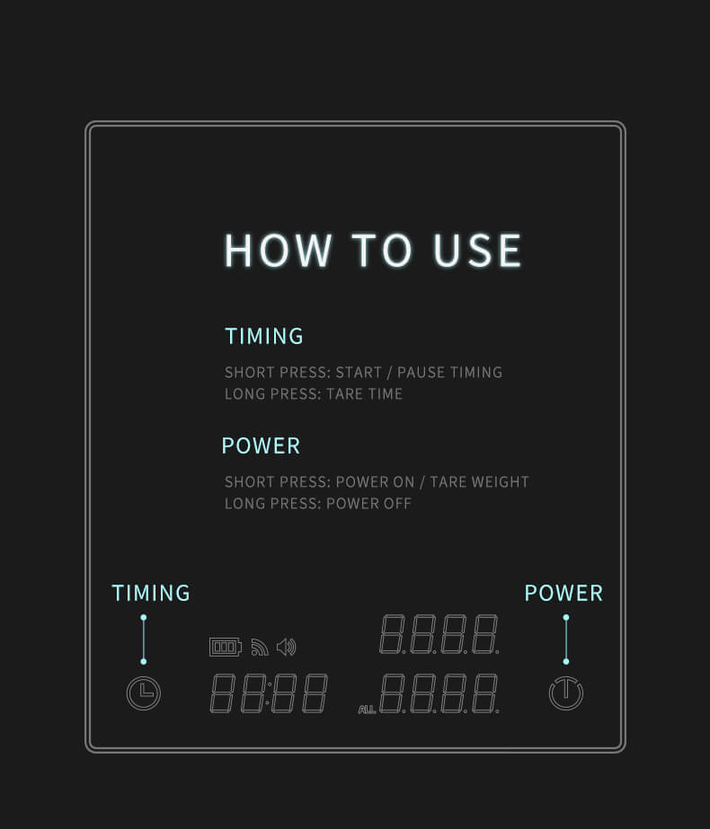 TimeMore - Scale Dual Sensor - Våg - Svart - 7