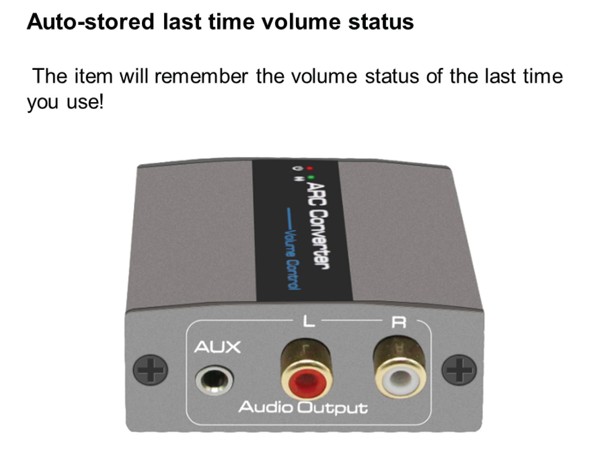 HDMI ARC L/R+3,5mm Audio - 3